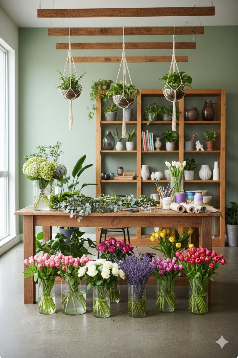 Для флористических студий